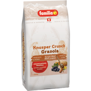 Familia Knusper Crunch Granola, 2 kg Familia Knusper Crunch Granola, 2 kg