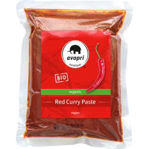 Avopri Bio Curry Paste red, 400 g
