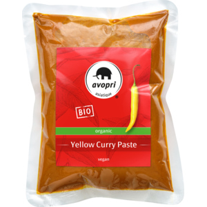 Avopri Bio Curry Paste yellow, 400 g Avopri Bio Curry Paste yellow, 400 g
