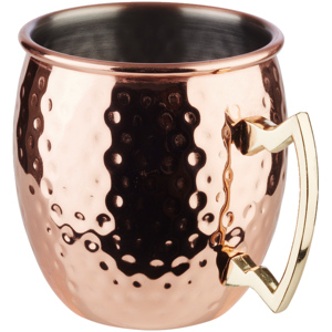 APS Moscow Mule Becher 50 cl Kupfer gehämmert 9 x H 9.5 cm APS Moscow Mule Becher 50 cl Kupfer gehämmert 9 x H 9.5 cm