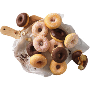 Delicool Mini Donuts Mix, tiefgekühlt, 112 x 19 g Delicool Mini Donuts Mix, tiefgekühlt, 112 x 19 g