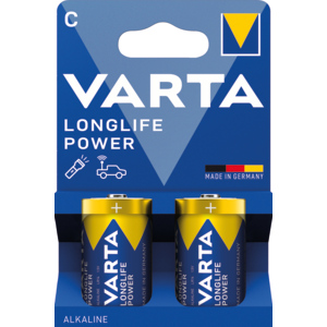 Varta Batterie Longlife Power C/LR14, Blister zu 2 Stück Varta Batterie Longlife Power C/LR14, Blister zu 2 Stück