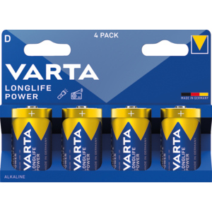 Varta Batterie Longlife Power D/LR20, Blister zu 4 Stück Varta Batterie Longlife Power D/LR20, Blister zu 4 Stück