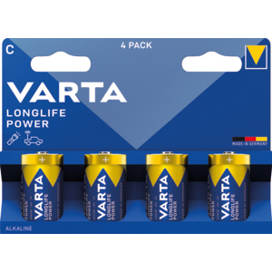 Varta Batterie Longlife Power C/LR14, Blister zu 4 Stück Varta Batterie Longlife Power C/LR14, Blister zu 4 Stück