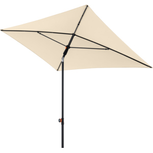 Doppler Sonnenschirm myZone, natur, 190 x 125 cm, LSF60+