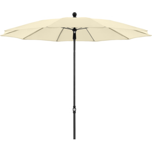 Doppler Sonnenschirm Gastro Waterproof Ø 200 cm, natur, Gestell anthrazit Doppler Sonnenschirm Gastro Waterproof Ø 200 cm, natur, Gestell anthrazit