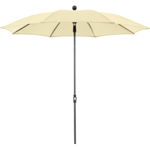 Doppler Sonnenschirm Gastro Waterproof Ø 180 cm, natur, Gestell anthrazit Doppler Sonnenschirm Gastro Waterproof Ø 180 cm, natur, Gestell anthrazit