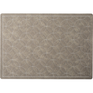 Elements Ambiente Tischset Stitch, rechteckig PVC, taupe