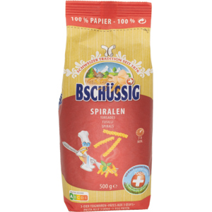 Bschüssig Spiralen, 8 x 500 g