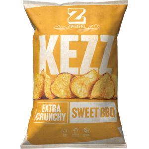Zweifel Kezz Kettle Chips Sweet BBQ, 10 x 110 g Zweifel Kezz Kettle Chips Sweet BBQ, 10 x 110 g