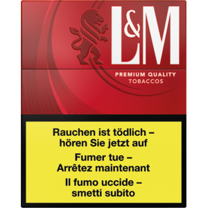 L & M Red Big Pack Box