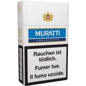 Muratti Ambassador Blue Pocket Box