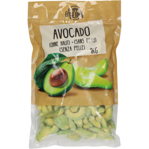 Green Valley Avocado Scheiben, TK, 1 kg Green Valley Avocado Scheiben, TK, 1 kg