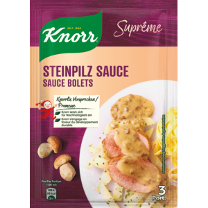 Knorr Suprême Steinpilzsauce, 18 x 30 g
