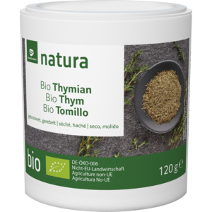 Natura Bio Thymian getrocknet, gerebelt, 120 g