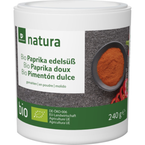 Natura Bio Paprika Edelsüss, 240 g Natura Bio Paprika Edelsüss, 240 g