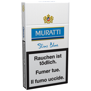 Muratti Slims Blue 100's Box