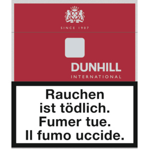 Dunhill International Red, Stange zu 10 Boxpack