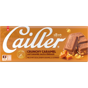 Cailler Crunchy Caramel, 20 x 100 g Cailler Crunchy Caramel, 20 x 100 g