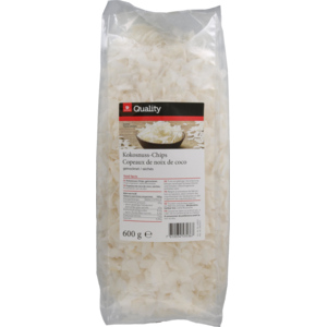 Quality Cocos-Chips nature, 6 x 600 g Quality Cocos-Chips nature, 6 x 600 g