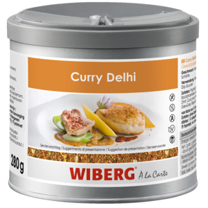 Wiberg Curry Delhi Style Gewürzzubereitung grob, 280 g Wiberg Curry Delhi Style Gewürzzubereitung grob, 280 g