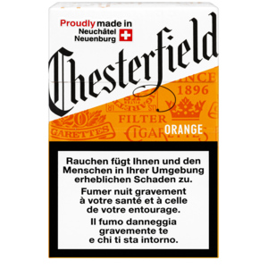 Chesterfield Orange, Stange zu 10 Boxpack