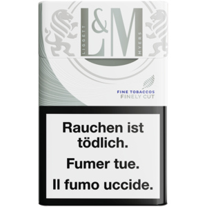 L & M Silver Blue Box