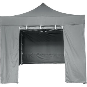 Munich Festzelt grau, 3 x 3 x 3,4 m, Gestell aus Aluminium