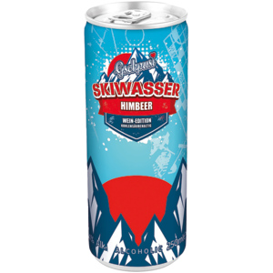 Skiwasser mit Schuss Weinedition mit Himbeergeschmack 25cl 4%Vol. Skiwasser mit Schuss Weinedition mit Himbeergeschmack 25cl 4%Vol.