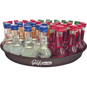 Party Tablett: Red Berry, Sex on the Beach, Feige, Saurer Apfel, 48 x 2cl 16-20% Party Tablett: Red Berry, Sex on the Beach, Feige, Saurer Apfel, 48 x 2cl 16-20%