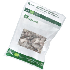 Natura Bio Mangroven Crevetten Black Tiger, geschält, entdarmt, 21/25, tiefgekühlt, 10 x 1 kg Natura Bio Mangroven Crevetten Black Tiger, geschält, entdarmt, 21/25, tiefgekühlt, 10 x 1 kg