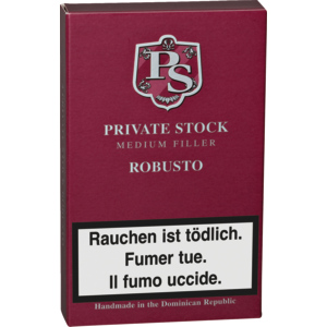 Privat Stock Medium Fill Robusto, Etui zu 4 Stück