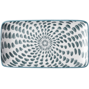 In/Out Lunasol Gaya Elements Water Platte, rechteckig, 20,3 x 11,2 cm