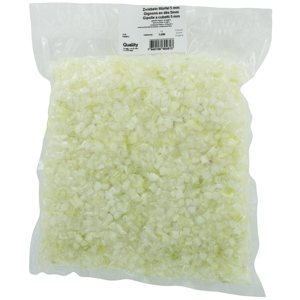 Zwiebeln Würfel 5 x 5 mm, 1 kg Zwiebeln Würfel 5 x 5 mm, 1 kg