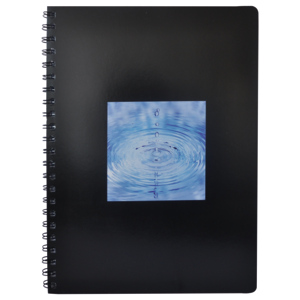 Herliz Spiralblock A4 kariert black Herliz Spiralblock A4 kariert black