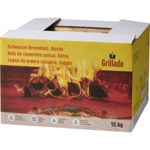Grillado Brennholz Buche, 15 kg