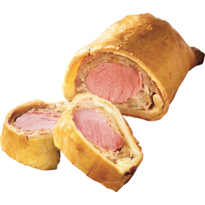 Schweins-Filet im Teig, tiefgekühlt, ca. 1 kg Schweins-Filet im Teig, tiefgekühlt, ca. 1 kg