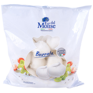 dal Molise Burrata, tiefgekühlt, 6 x 20 x 50 g dal Molise Burrata, tiefgekühlt, 6 x 20 x 50 g
