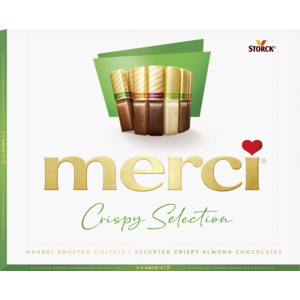Merci Finest Selection, Mandel Knusper Vielfalt, 250 g Merci Finest Selection, Mandel Knusper Vielfalt, 250 g
