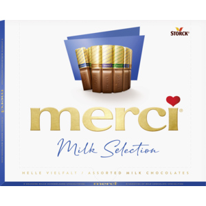 Merci Schokolade helle Vielfalt, 250 g Merci Schokolade helle Vielfalt, 250 g