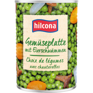 Hilcona Verdura con gallinacci,12 x 420 g