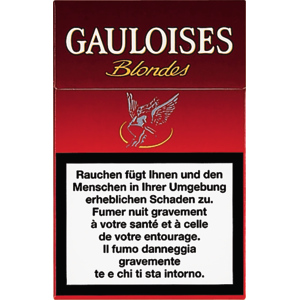 Gauloises Blondes Rouges, Stange zu 10 Softpack