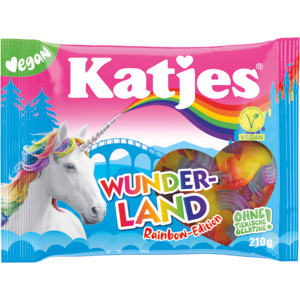 Katjes Wunderland Rainbow, 210 g Katjes Wunderland Rainbow, 210 g