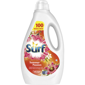 Surf Vollwaschmittel flüssig Summer Passion, 100 WG