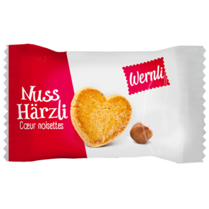 Wernli Nuss-Härzli, Portionen, 250 Stück