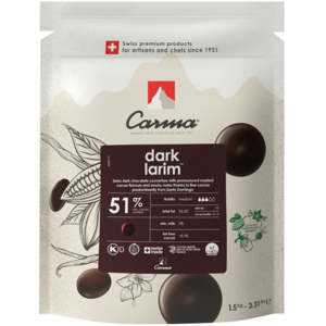 Carma Dark Larim 51% Couverture ,1,5 kg Carma Dark Larim 51% Couverture ,1,5 kg