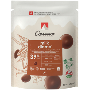 Carma Milk Diama 39% Couverture, 1.5 kg Carma Milk Diama 39% Couverture, 1.5 kg
