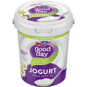 Emmi good day Jogurt Nature 0,2%, laktosefrei, 6 x 1 kg Emmi good day Jogurt Nature 0,2%, laktosefrei, 6 x 1 kg