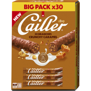 Cailler Branches Crunchy Caramel S,  30 x 23 g