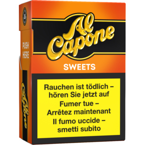 Al Capone Pockets Filter Sweet Cognac, Pack zu 10 x 18 Stück Al Capone Pockets Filter Sweet Cognac, Pack zu 10 x 18 Stück